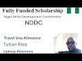 Fully Funded NDDC Postgraduate Foreign Scholarship (Masters)