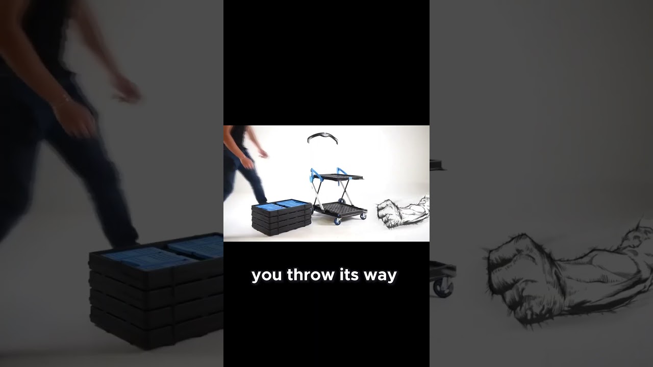 I Found the BEST Warehouse Folding Cart for Durability