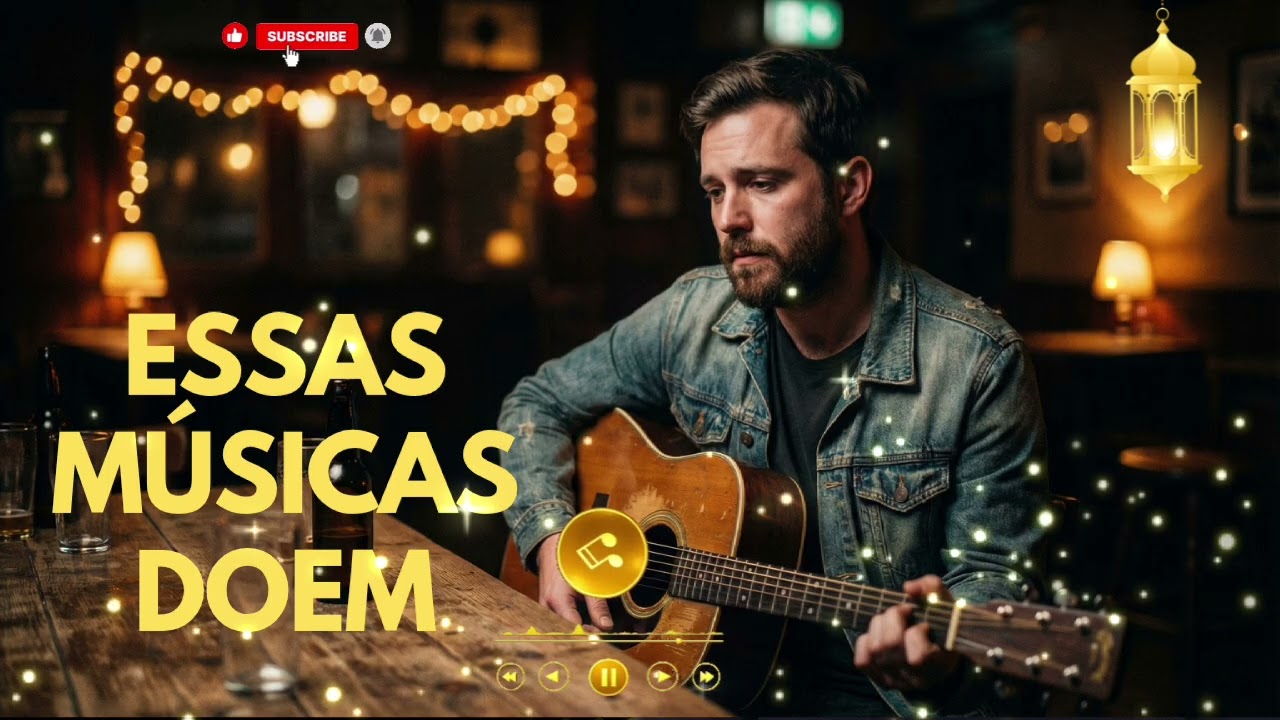 Sertanejo Pra Ouvir Quando Tudo Dói | Sofrência de Mesa de Bar