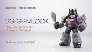 Sg-Grimlock Defender Version 07 Power Of The Beast Blokees