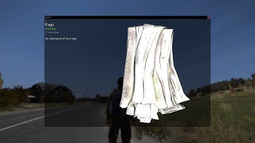 How to make bandages and stop bleeding - Dayz Standalone