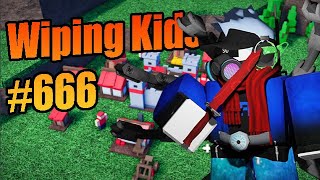 Wiping Kids #666 in Roblox Medieval RTS