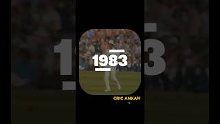 1983: The World Cup Victory That Changed Indian Cricket Forever 🇮🇳🔥#shorts #1983WorldCup #KapilDev
