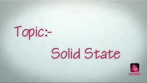 Bravais Lattices by Prof. Sagar Shah