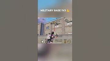 Insane 1v3 in Military Base 💥 | BGMI Close Range Fight#bgmi #ig__abhaya #shortvideo #shorts #viral