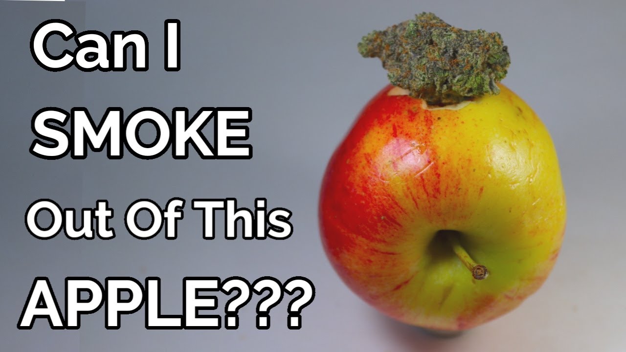 CAN I SMOKE 🥦 OUT OF AN APPLE?