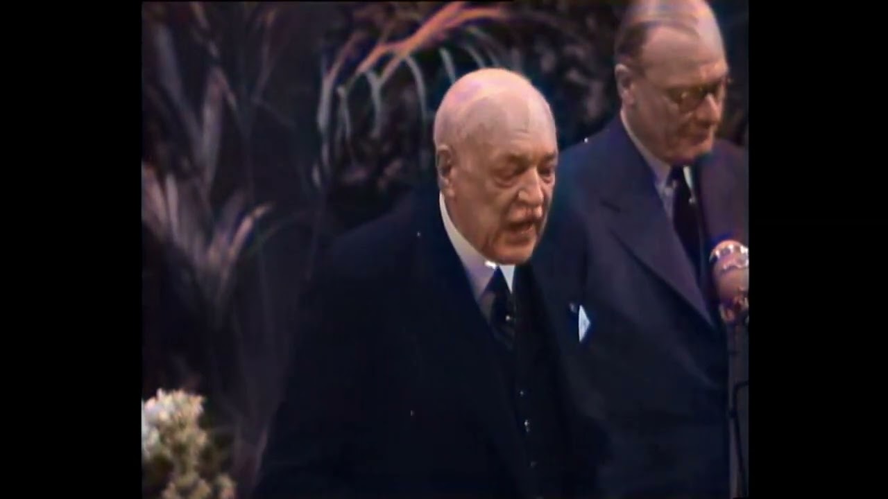 Dutch History: Founder of Philips Celebrates His 75th Birthday (1949)