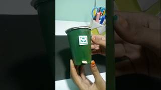 ♻️ DIY Dustbin from Waste Material | Best Out of Waste Craft Idea 🪣✨ #shortsfeed