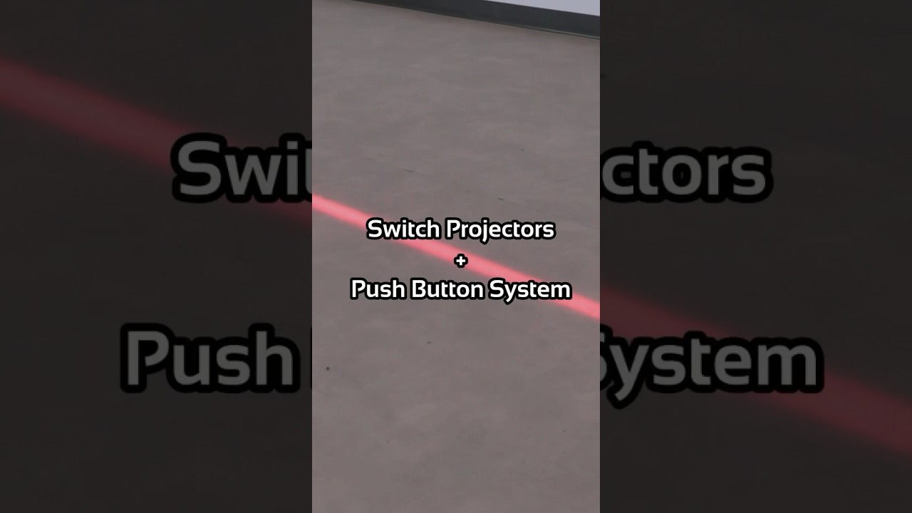 How Color Changing Line Projectors can be integrated with Push Button Systems 