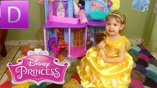 Волшебный замок  от Hasbro c Белль  Disney Princess Royal Dreams Castle with Princess Bells