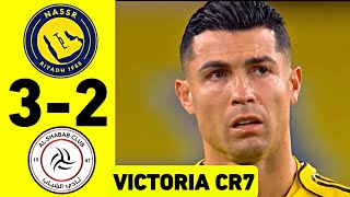 Al Nr 3-2 Al Shabab Resumen Cristiano Ronaldo Guia A La Victoria Al Nr Liga Saudi