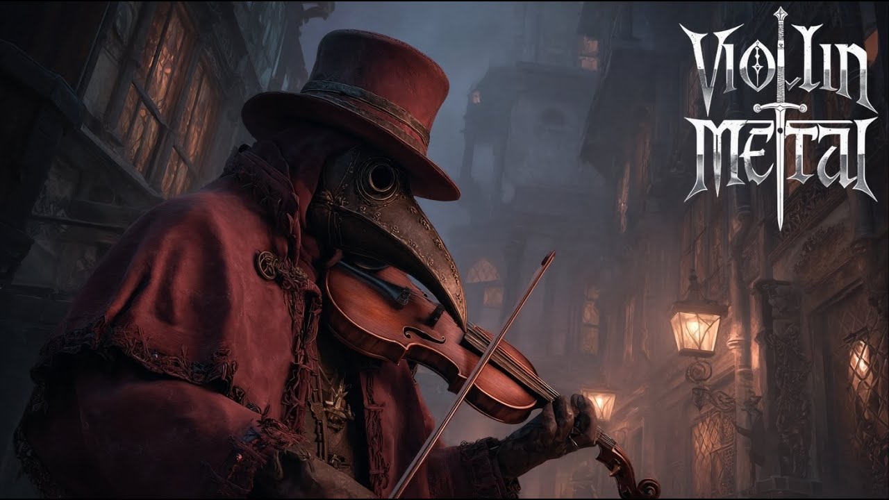 A Violin Forged in Metal Fire and Dark Fury 🎻⚔️🔥