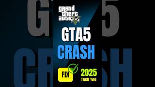 GTA 5 CRASH FIX 2025 🔥 100% Working | Hindi Short