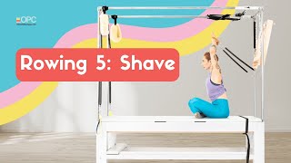 Rowing 5 Shave With Arm Springs On The Cadillac Or Tower Online Pilates Cles