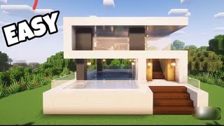 Minecraft model house | my first video | #blockbooster