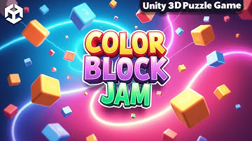 Color Block Jam 3D Unity Slide Puzzle Game | Unity 3D Puzzle Game Template | Unity 3D Game