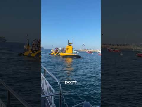 This is a busy little Port!!!!! Submarines and all.