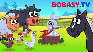 10 Na Farmie - Edukacyjna Piosenka Dla Dzieci - Bobasy TV - N
