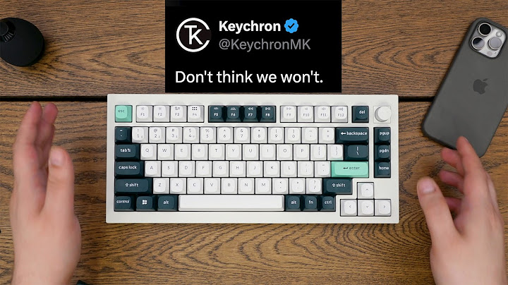 Keychron's Response To Razer's Cheating Keyboard