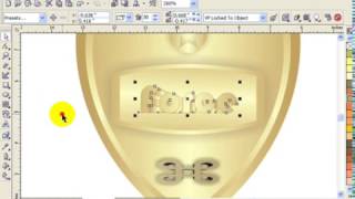 Shield Design in Corel Draw screenshot 4