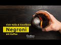 Negroni mit Kaffee - Club Italia zu Gast bei Goodbean - Cocktails mit Kaffee