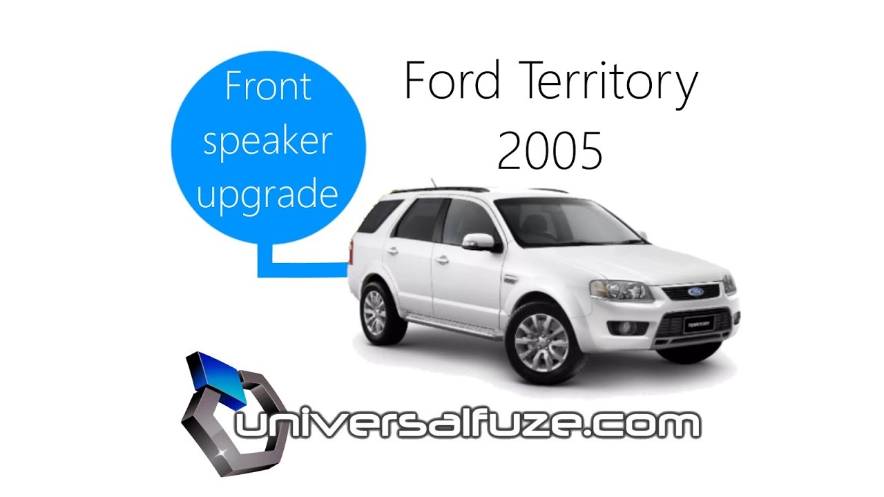 DIY Ford Territory speaker upgrade kits. Sony, Hertz Alpine, Kenwood, Clarion or Pioneer