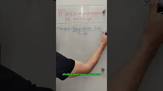 Como calcular Markup como Margem de Marcação
