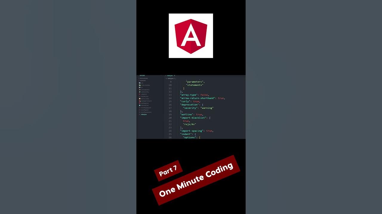 Angular Project File Structure 1 - Angular full Course Part 7 #shorts ...