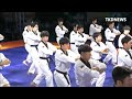 Taekwondo training for best players