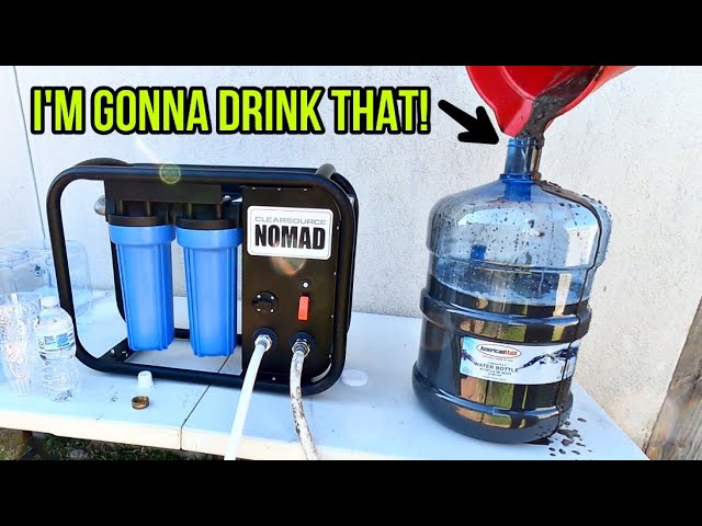 Clearsource Nomad RV Water Filter System  Water filters system, Rv water  filter, Rv water