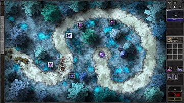 Gemcraft Frostborn Wrath W1 Journey mode Gameplay