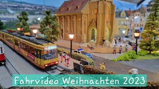 Fahrvideo - Weihnachten 2023 - Mit neuen Zug und vielem mehr !