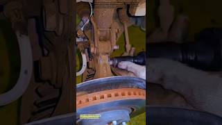 Brake Caliper Bolt Removal Using Impact Socket Tool
