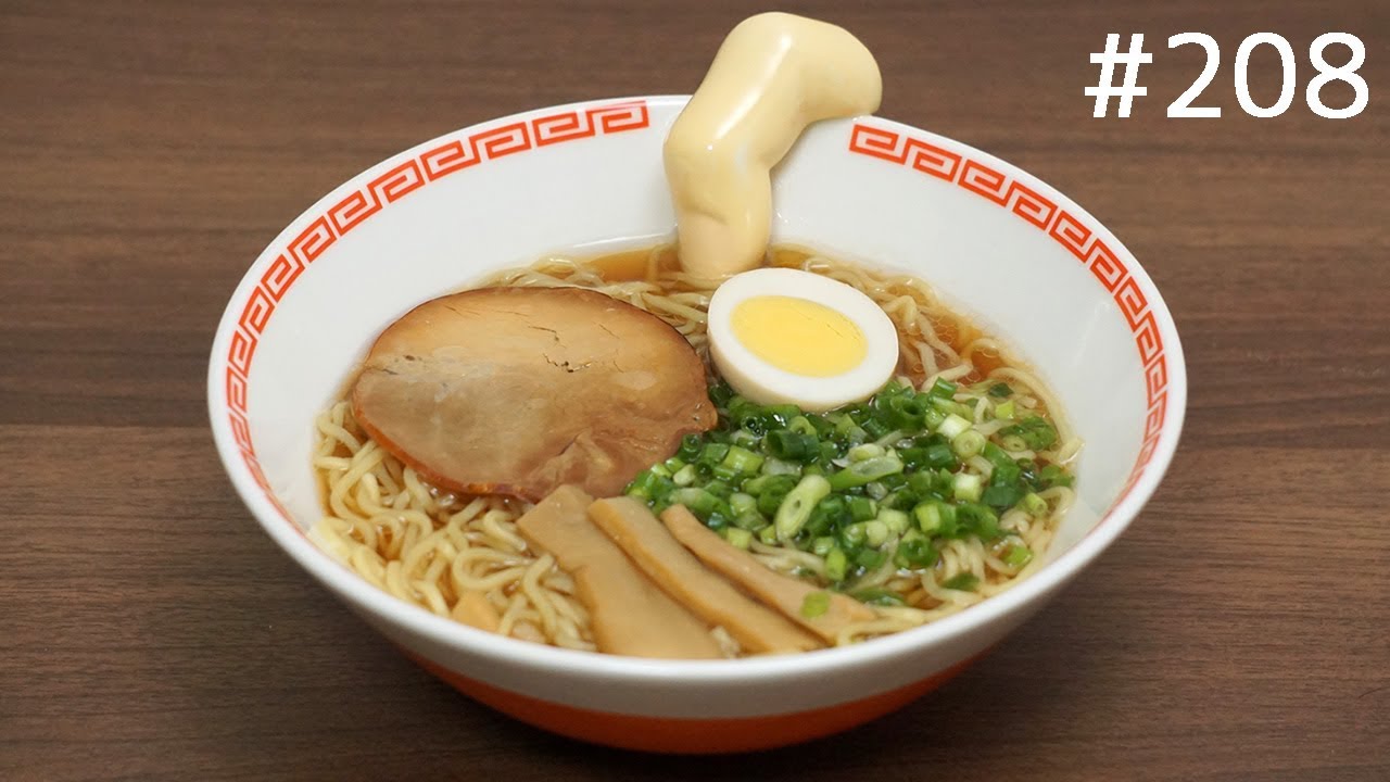 ラーメン 親指