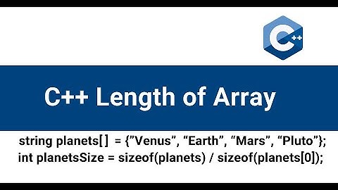 How to get length of arrays in C++ (7 ways)