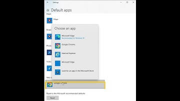 How to set Microsoft Edge or any other Web Browser as the Default Browser in Windows #trending