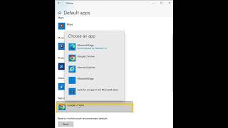 How to set Microsoft Edge or any other Web Browser as the Default Browser in Windows #trending screenshot 4