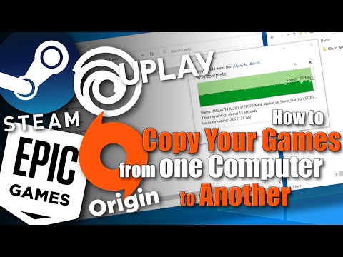Video: How To Transfer A Game From One Computer To Another