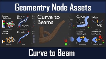 Geometry Node Assets: Curve to Beam