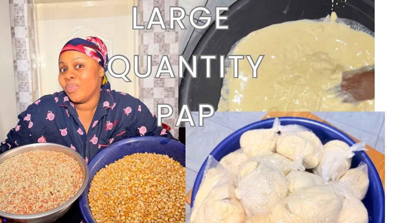 How I Make Pap in Large Quantity at Home (Step-by-Step)