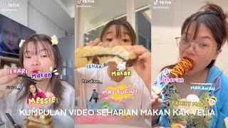 SEHARIAN MAKAN DIATUR MESSIE | kumpulan video tiktok @veliaveve_ 💕💐✨