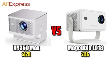 Magcubic HY350 Max vs L018 - In-Depth Comparison - The Battle Of AliExpress Budget LCD Projector!