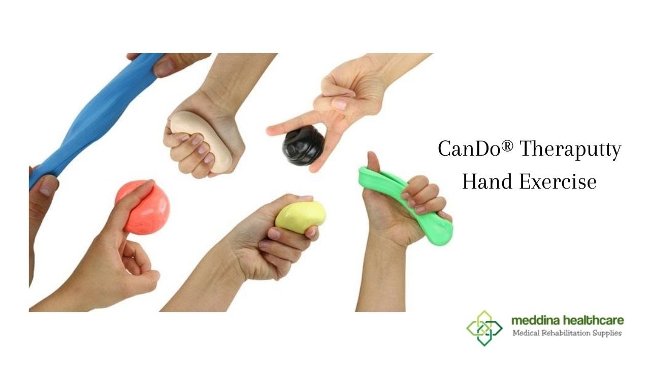 CanDo® Theraputty Hand Exercise - YouTube