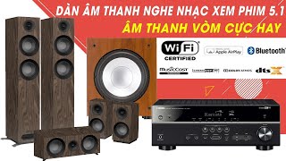 Giải trí cùng bộ Dàn Nghe Nhạc, Xem Phim 5.1 Âm thanh Vòm Chuẩn Dolby TrueHD - Giá 20tr++