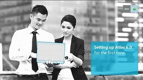 Setting up the Atlas Management Studio (AMS) for the first time