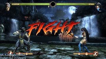 Mortal Kombat Komplete Edition / Proton 4.2-3 (Steam)