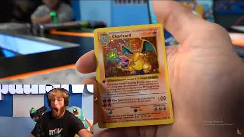 Logan Paul Pulls $100k+ Charizard in the $200,000 1st Edition Pokemon Box