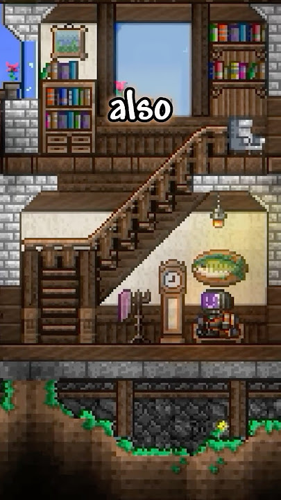 Quick Stairs Building Tips in Terraria #terraria