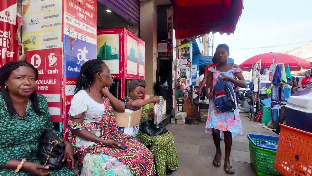 KUMASI CITY WALK GHANA AFRICA ASHANTI REGION