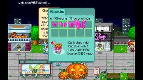 Nâng Cấp - Cánh Tiểu Phép Màu Linh Động [SK Halloween 2017]